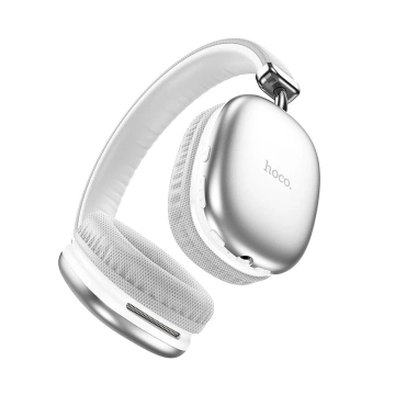 HOCO Słuchawki Bezprzewodowe Bluetooth W35 Składane Białe