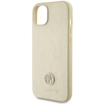 Etui Guess GUHCP15MPS4DGPD do iPhone 15 Plus 6.7" hardcase Strass Metal Logo złoty/gold