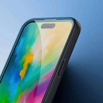iPhone 16 Dux Ducis Aimo Mag Case mit MagSafe und Ständer - Schwarz