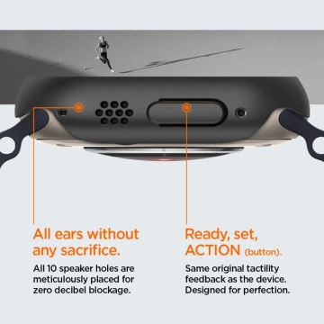 SPIGEN THIN FIT APPLE WATCH ULTRA (49 MM) SCHWARZ