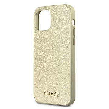 Guess GUHCP12LIGLGO iPhone 12 Pro Max 6,7" złoty/gold Hardcase Iridescent