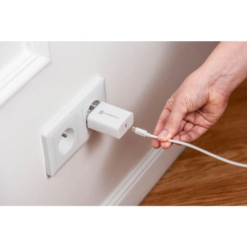 Forcell Ladegerät 20W USB-C PD QC 4.0 Lightning-Kabel für iPhone 12 13 14