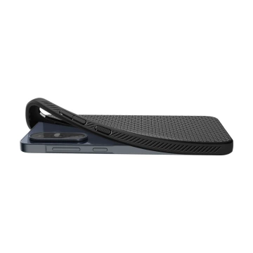 Schutzhülle für Samsung Galaxy A36 5G Spigen Liquid Air Mattschwarz Schwarz