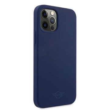 Ton-in-Ton-Hardcase-Telefonhülle aus Silikon für iPhone 12 Pro Max, Marineblau/Marineblau