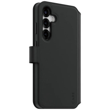 Etui CARE do Samsung Galaxy S25+ by PanzerGlass Feature Tango Wallet 2w1 Czarny