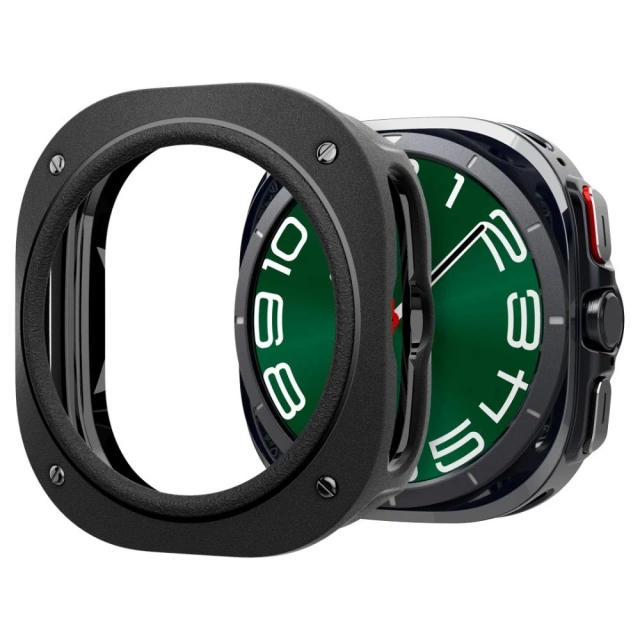 Etui Caseology Vault für Samsung Galaxy Watch Ultra (47 mm) Mattschwarz