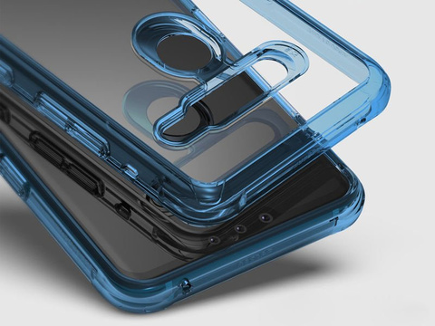 Etui Ringke Fusion für LG G8 ThinQ Aqua Blue