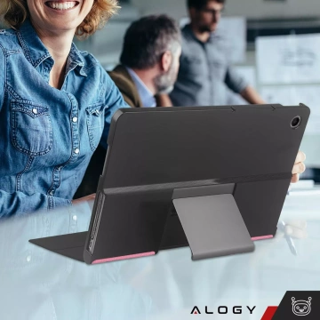 Etui ochronne do Lenovo Tab Plus 11.5" 2024 TB351FU Alogy Book Cover Case obudowa na tablet Różowe