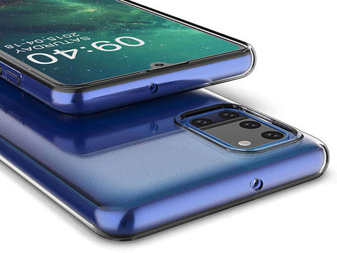 Alogy Silikonhülle Hülle für Samsung Galaxy A31 transparent