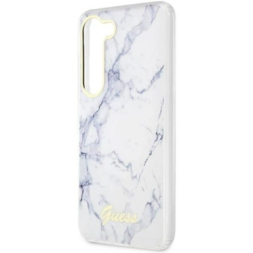 Etui Guess GUHCS23MPCUMAH do Samsung Galaxy S23+ Plus S916 biały/white hardcase Marble