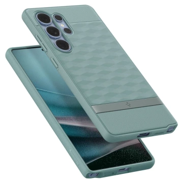 Etui do Samsung Galaxy S25 Ultra Sage Green Spigen Parallax Mag MagSafe