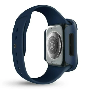 Etui ochronne UNIQ Torres do Apple Watch Series 4/5/6/SE 40mm niebieski/nautical blue