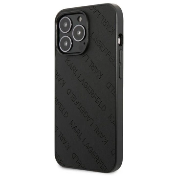 Etui Karl Lagerfeld KLHCP13XPTLK do iPhone 13 Pro Max 6,7" hardcase Perforated Allover