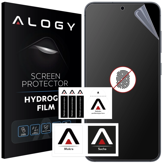 Folia "MATOWA" do Samsung Galaxy S25 Hydrożelowa Alogy HydroSkin Matte Pro™ na ekran do etui "BEZ ODCISKU PALCÓW"