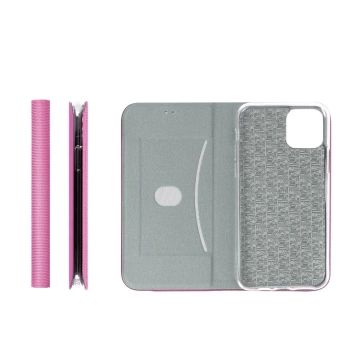 Etui Kabura SENSITIVE Book do Samsung Galaxy S25 Ultra Różowy Stand