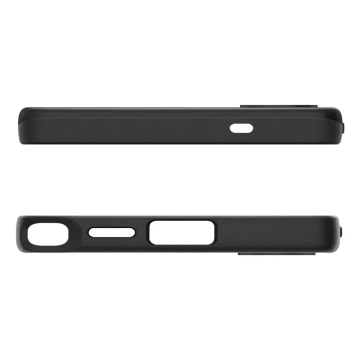 Samsung Galaxy S25 Ultra Schwarze Spigen Thin Fit Mag MagSafe Hülle