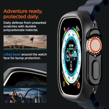 Etui ochronne Spigen Thin Fit do Apple Watch Ultra (49mm) Black