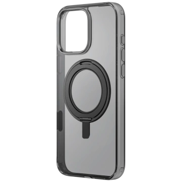 UNIQ Swivix 360 Rotating Kickstand Case für iPhone 16 Pro 6,3″ – Schwarz