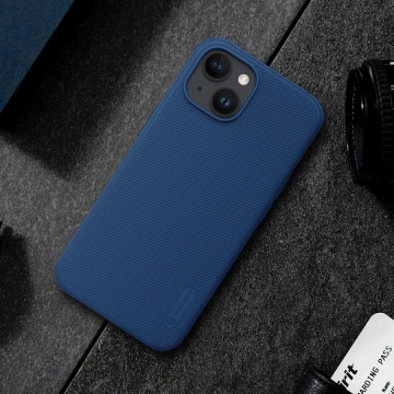 Nillkin Super Frosted Shield Pro verstärkte Hülle für iPhone 15 Pro Max – Schwarz