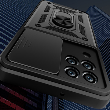 Handyhülle Alogy Camshield Stand Ring Case für Samsung Galaxy M53 5G