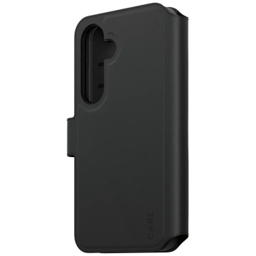Etui CARE do Samsung Galaxy S25 by PanzerGlass Feature Tango Wallet 2w1 Czarny
