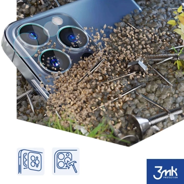 Szkło x4 na kamerę obiektyw 3mk Lens Protection do Apple iPhone 16