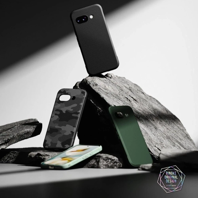 Google Pixel 9a Ringke Onyx Schwarze Schutzhülle