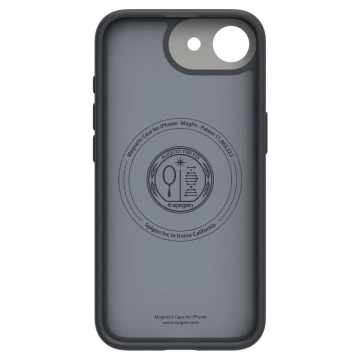 Etui do iPhone 16e Spigen Nano Pop Mag MagSafe Black Sesame