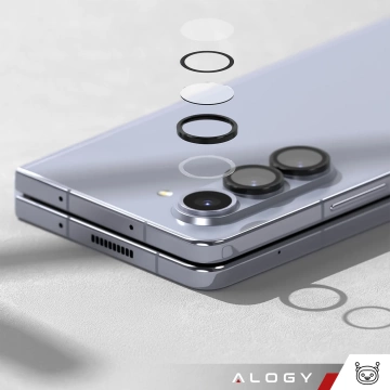 Szkło do Samsung Galaxy Z Fold 6 nakładka na aparat obiektyw obiektywy aparatu Alogy Lens Protector PRO+ Szkło Hartowane