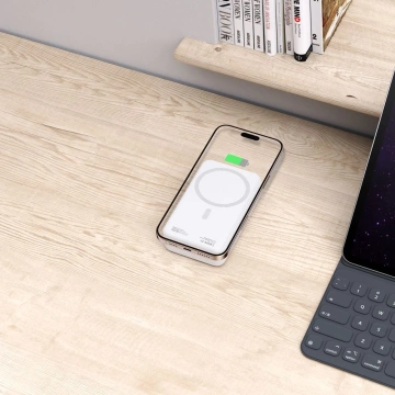 Powerbank Tech-Protect PB12 LifeMag 20000mAh MagSafe Weiß 15W