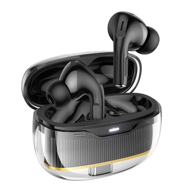 HOCO EW54 TWS Kabellose Bluetooth-Kopfhörer – Schwarz mit Ladeetui
