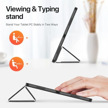 Etui ochronne z rysikiem do iPad Pro 13 (2024) DUX DUCIS DOMO Czarne