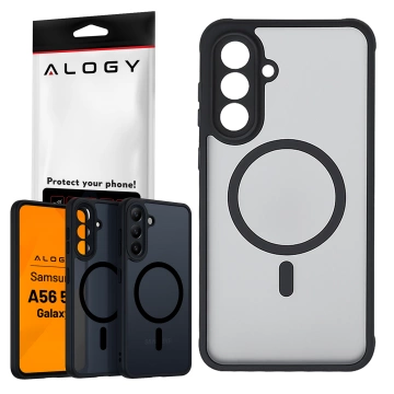 Hülle für Apple iPhone 16 Pro Max Alogy Anti-Shock Hybrid Case für MagSafe Transparent