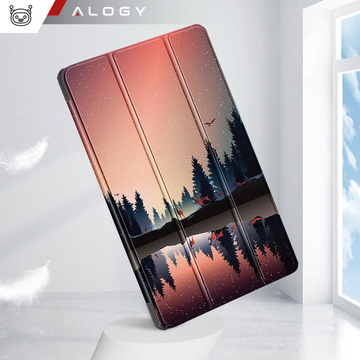 Etui do Lenovo Tab K11/ K11E 11” M11 10.95" TB330FU / TB330XU / TB331FC obudowa na tablet Case Alogy Book Cover Lake + Rysik