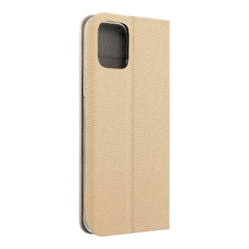 Etui Kabura SENSITIVE Book do Samsung Galaxy S25+ Plus Złoty Stand