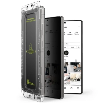 Blickschutzglas für Samsung Galaxy S25 Ultra Ringke Easy Slide 2er-Pack Polarisationsfilter