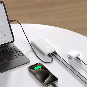 Powerbank Joyroom 10000mAh 12W 3 Ports schnelles und sicheres Laden