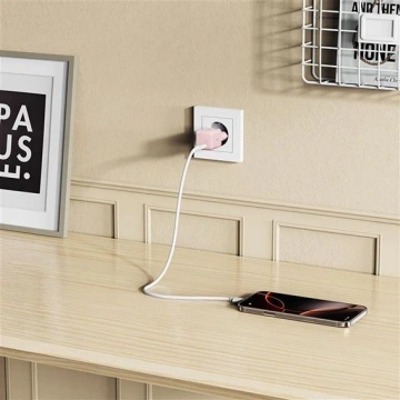 Ładowarka Sieciowa USB-C Tech-Protect NCM25 25W PD Różowa