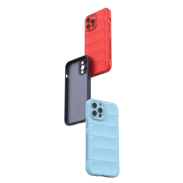 Magic Shield Case Hülle für iPhone 12 Pro Max flexible gepanzerte dunkelblaue Hülle