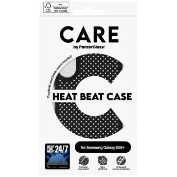 Etui CARE do Samsung Galaxy S25+ by PanzerGlass Feature Case Ekologiczne Czarne