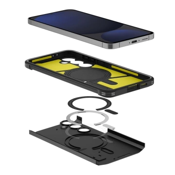 Spigen Tough Armor MagSafe Schutzhülle für Samsung Galaxy S24 FE, Schwarz