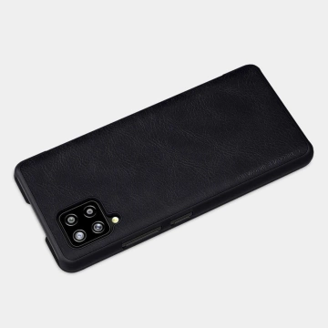 Nillkin Qin Lederholster für Samsung Galaxy A42 5G schwarz