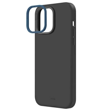 Etui UNIQ etui Lino Hue do iPhone 14 Pro Max 6,7" Magclick Charging szary/charcoal grey