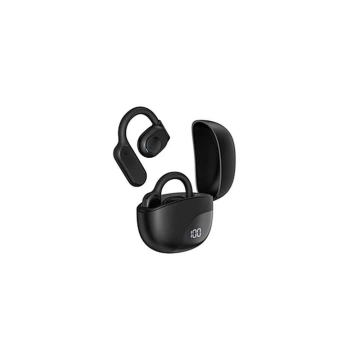 Kabellose ergonomische Kopfhörer WiWU OWS Openbuds T20 Schwarz