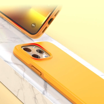 Choetech Hülle für iPhone 13 Pro Max orange (PC0114-MFM-YE)