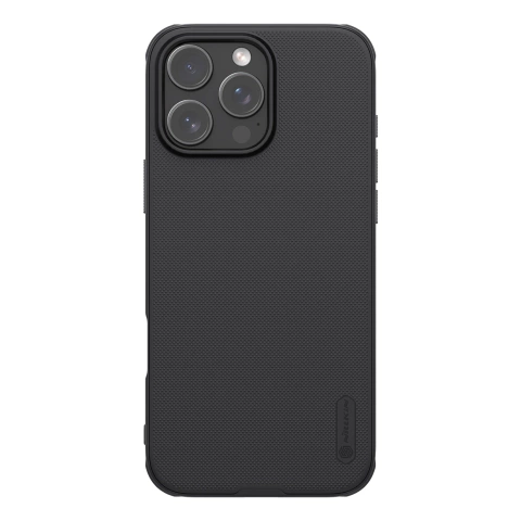 Nillkin Frosted Shield Pro Magnetisches Case für iPhone 16 Pro - Schwarz