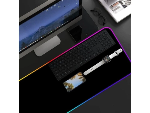 Beleuchtetes Gaming-Mauspad LED XXL