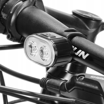 Lampka rowerowa na przód dioda LED T6  światełko przednie + tylne wodoodporne