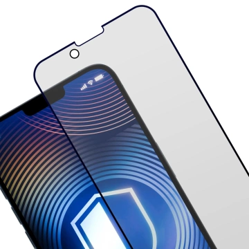 Matowe szkło hartowane na Apple iPhone 13 / iPhone 13 Pro / iPhone 14 / iPhone 16e - 3mk Hardglass Matt Max Privacy