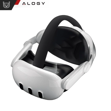Regulowana Opaska Pasek wymienny do Meta Quest 3 Alogy Elite Strap Biały
